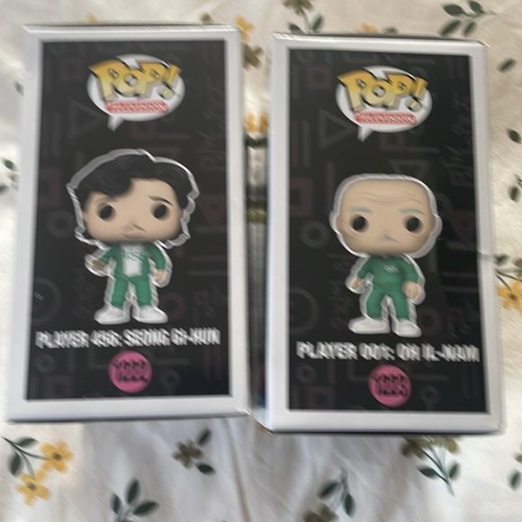 SQUID GAMES funko pops x2 - Picture 4 of 4